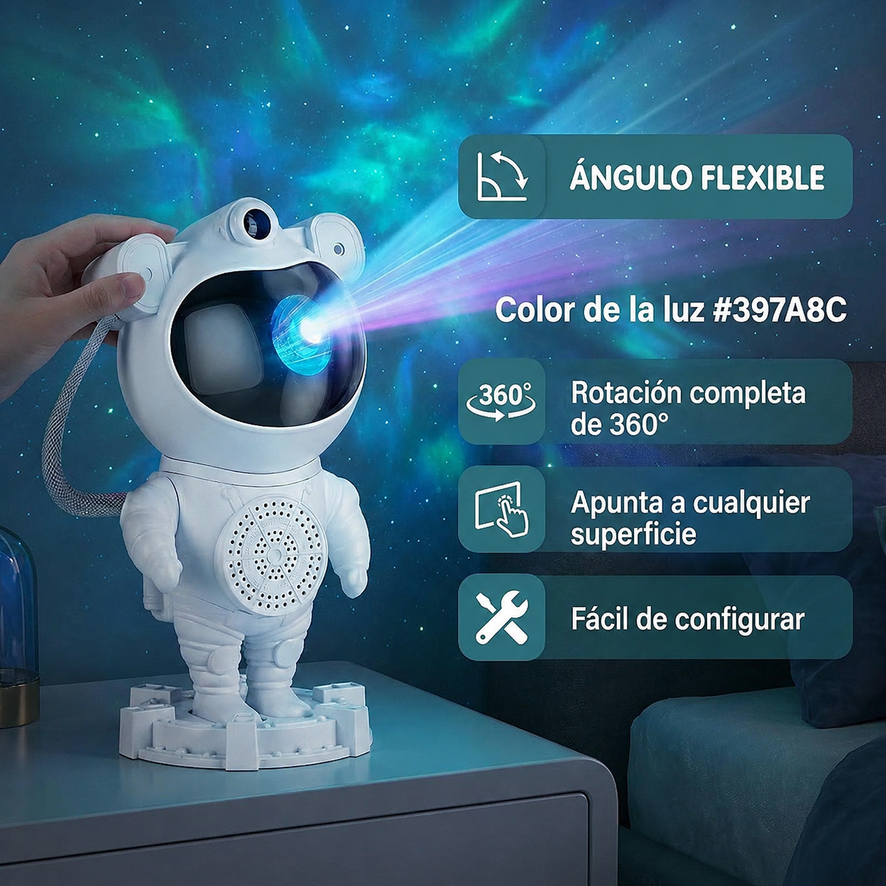 Proyector Astronauta Sueño Galactico